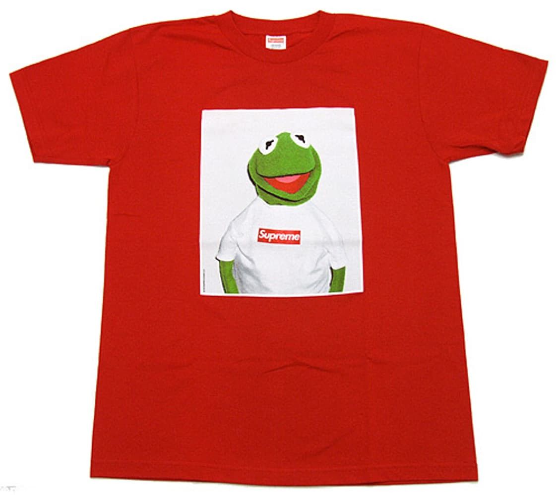 Supreme Supreme 08SS Kermit Tee Red Size US XL / EU 56 / 4 - 8 Thumbnail