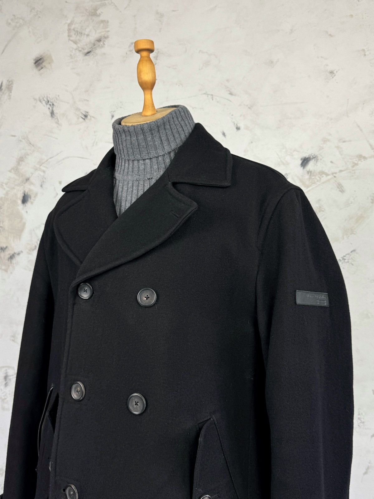 Marc O'Polo Marc O’Polo Double Breasted Wool Pea Coat Size L Size US L / EU 52-54 / 3 - 3 Thumbnail