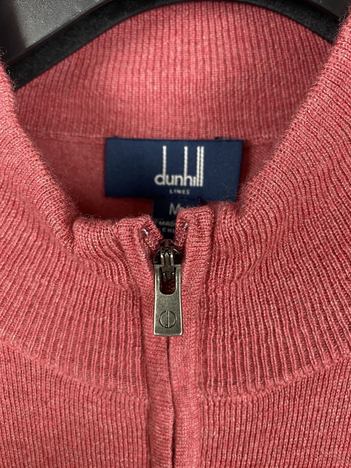 Alfred Dunhill Dunhill Silk Wool & Cashmere Quarter-zip LINKS Pullover Size US M / EU 48-50 / 2 - 5 Thumbnail