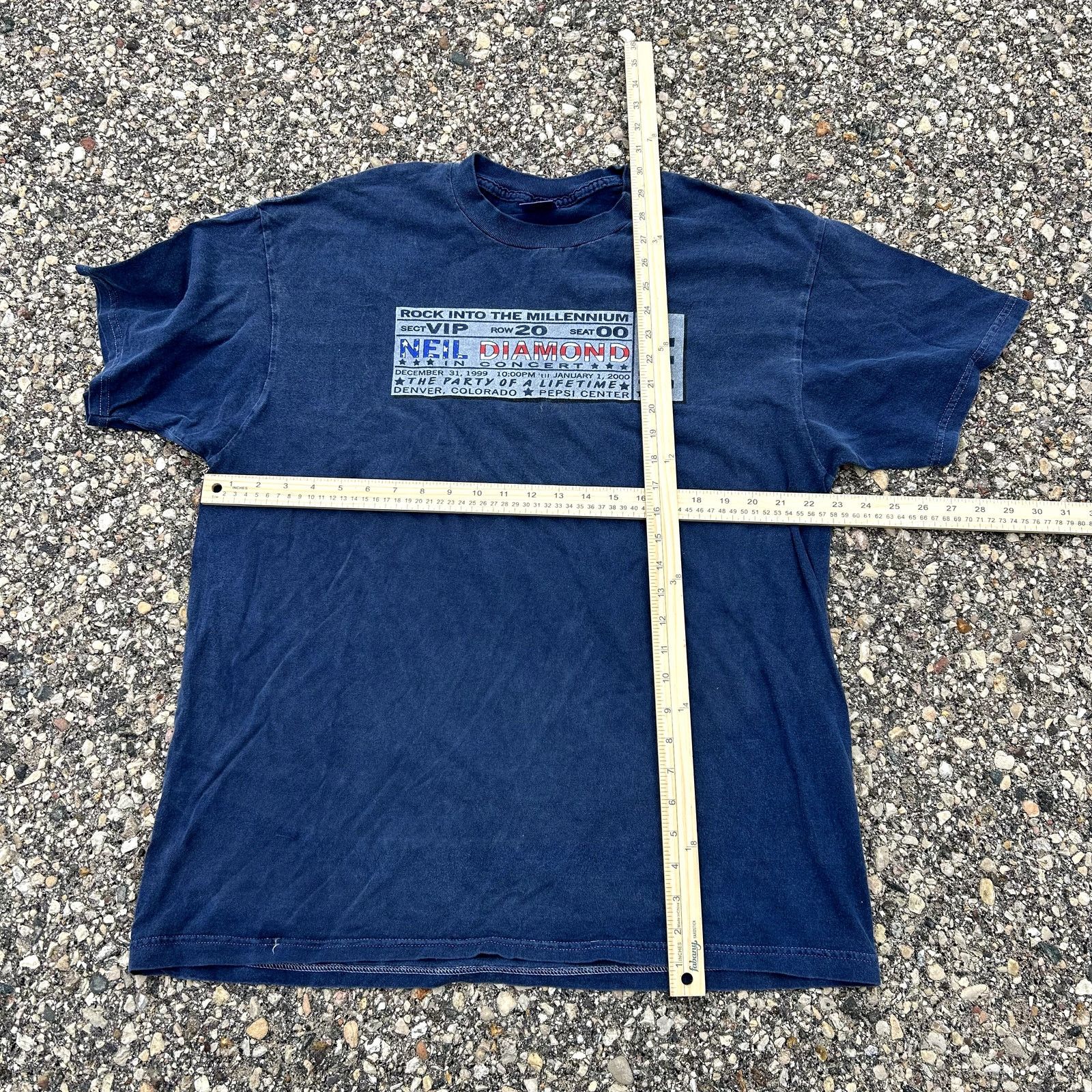Delta Vintage Y2K Neil Diamond Concert T-Shirt XL Size US XL / EU 56 / 4 - 4 Thumbnail