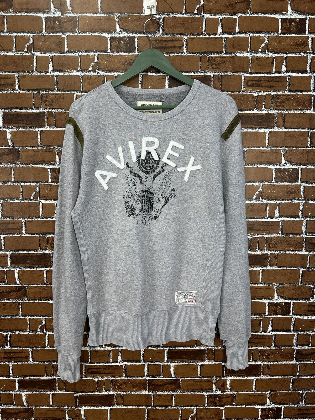 Avirex Avirex Tropic Lightning Us Army Distressed Sweatshirt Z409 Size US M / EU 48-50 / 2 - 1 Thumbnail
