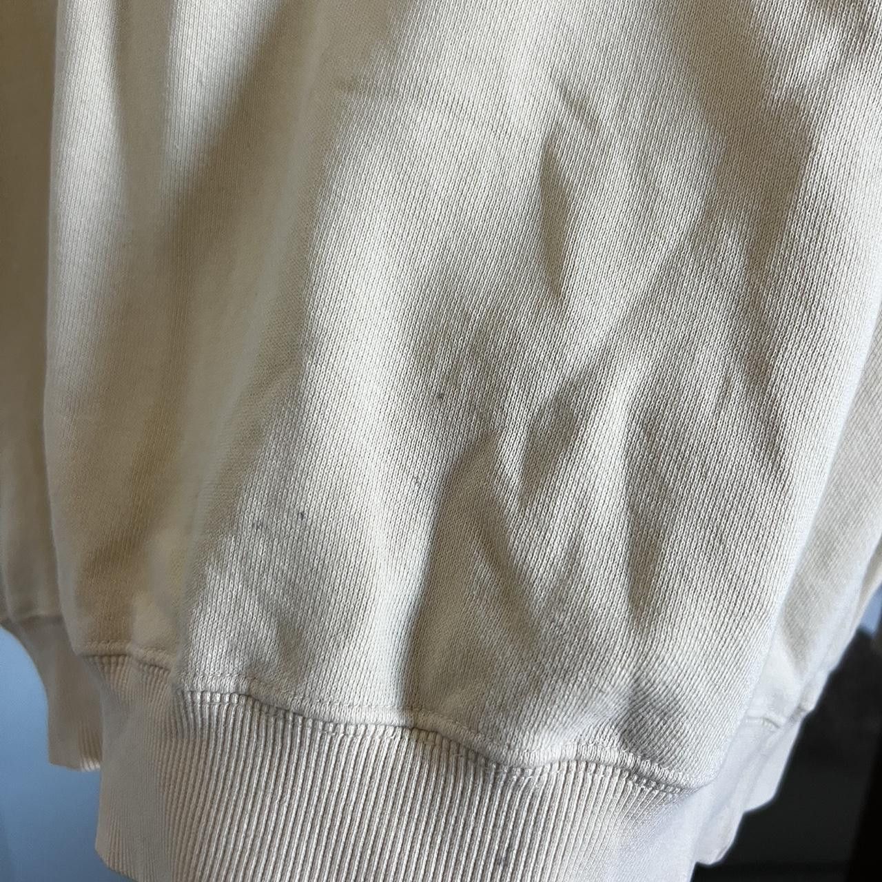 Jean Paul Gaultier Jean-Paul Gaultier Mens Cream and Tan Sweatshirt Size US M / EU 48-50 / 2 - 1 Thumbnail