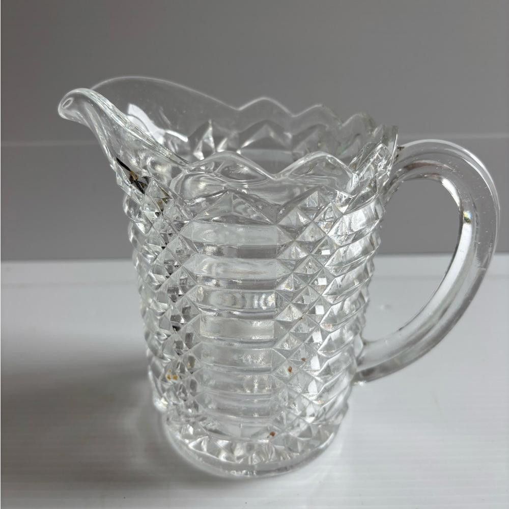 Designer Vintage Press Glass Pitcher Size ONE SIZE - 2 Thumbnail