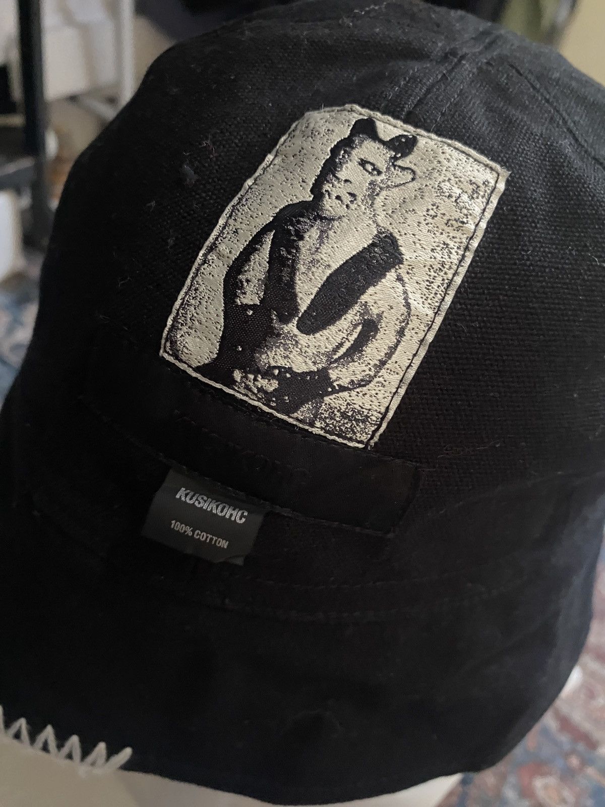 Kusikohc Kusikohc Black Bucket Hat Size ONE SIZE - 4 Thumbnail