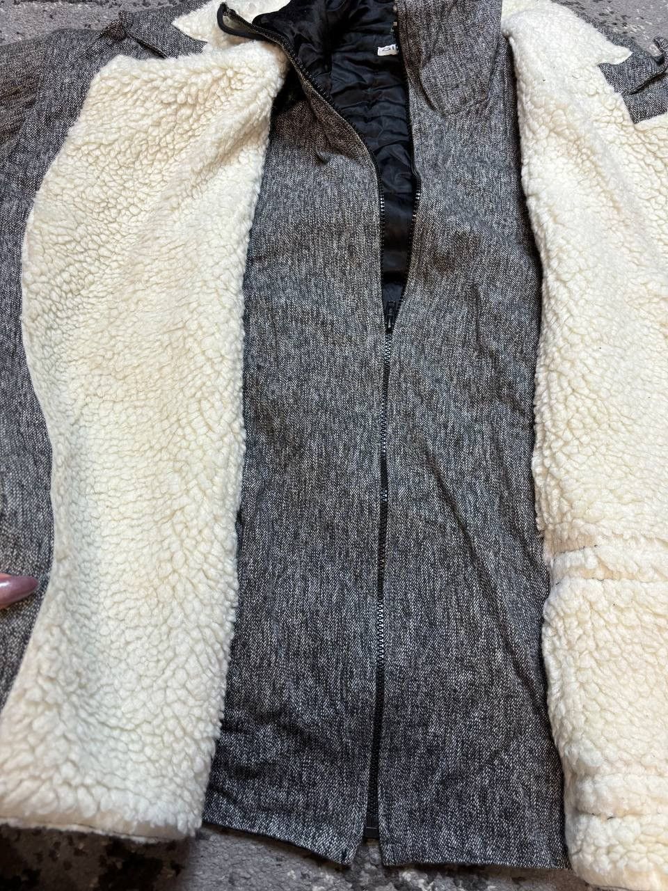 Vintage Vintage Y2K Retro Sheepskin Fuzzy Fur Collar Bomber Size US S / EU 44-46 / 1 - 5 Thumbnail