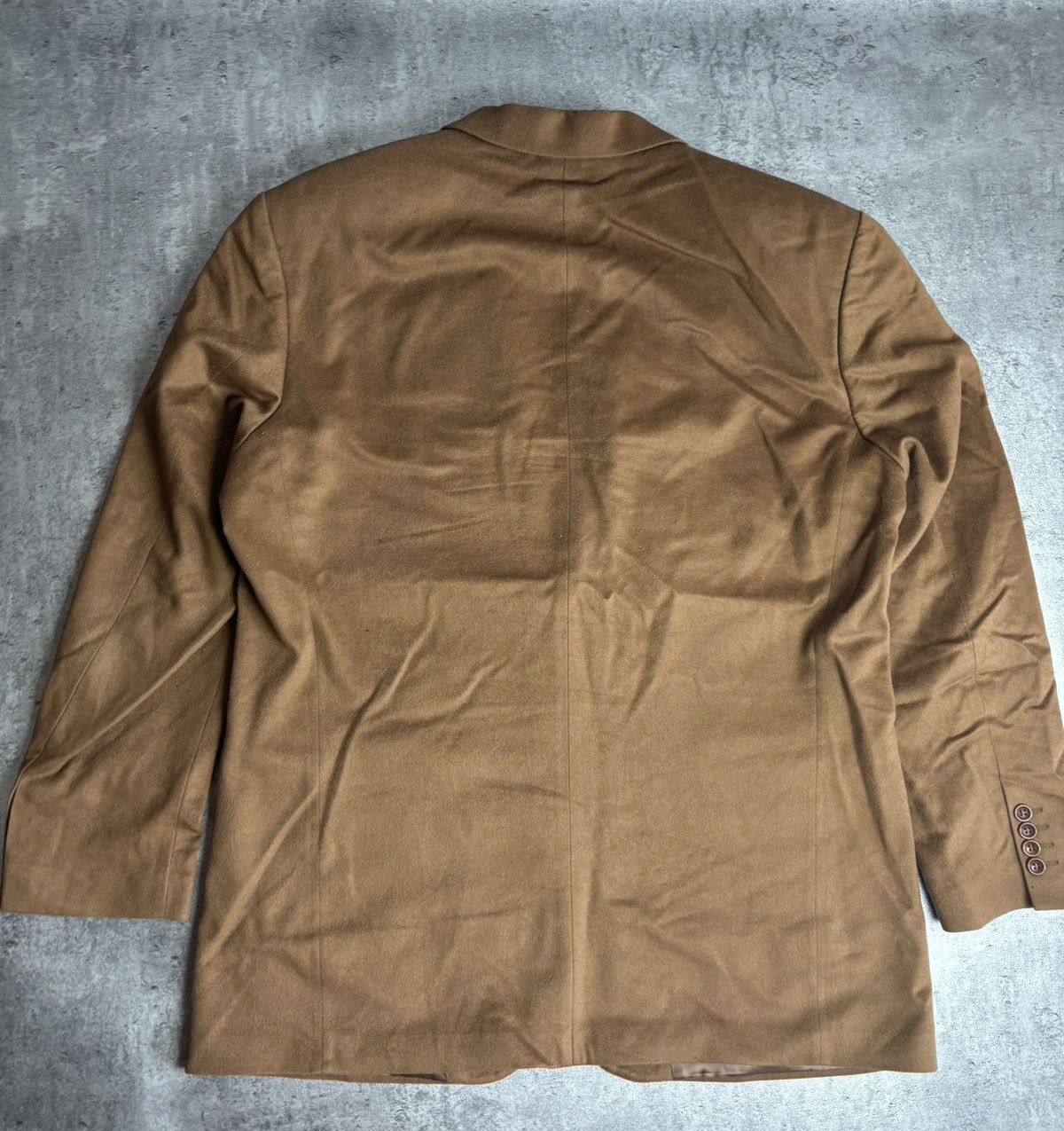 Hugo Boss × Loro Piana Hugo Boss Loro Piana Ing camel Blazer Size 54R - 5 Thumbnail