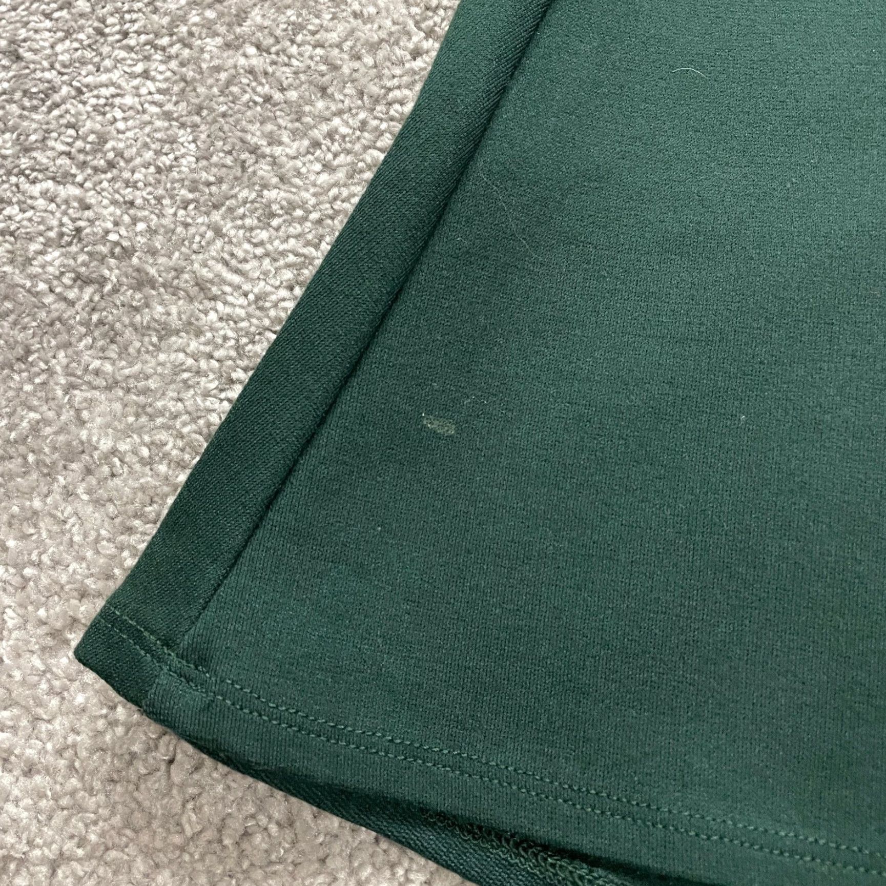 Bell VINTAGE Isabella Oliver Green Midi Shift Dress Women 3 Bell Sleeve Business Casual Fall Spring Summer Size XS / US 0-2 / IT 36-38 - 4 Thumbnail