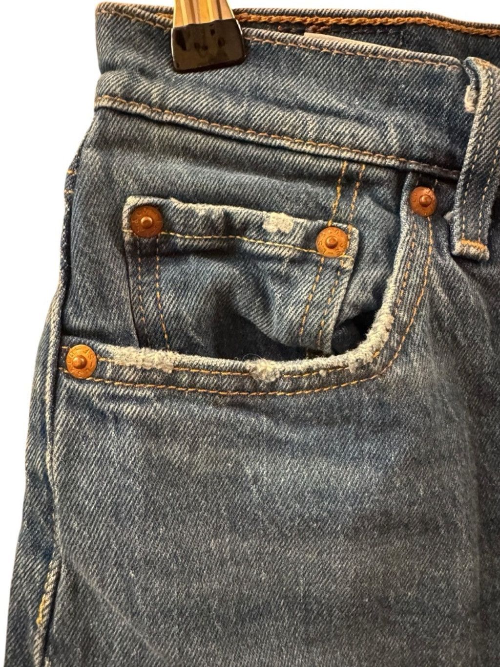 Levi's Levi's 501 Original Fit Jeans W25/L30 Size 25" / US 0 / IT 36 - 6 Thumbnail