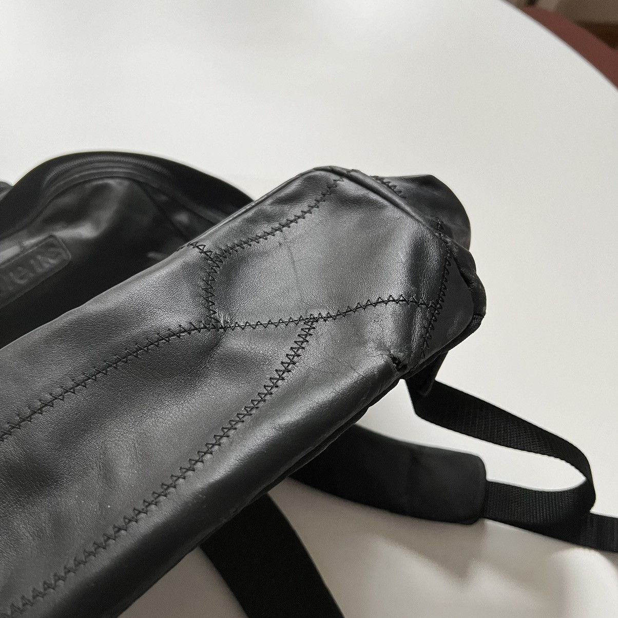 Supreme Supreme Patchwork Leather Backpack Black | Grailed