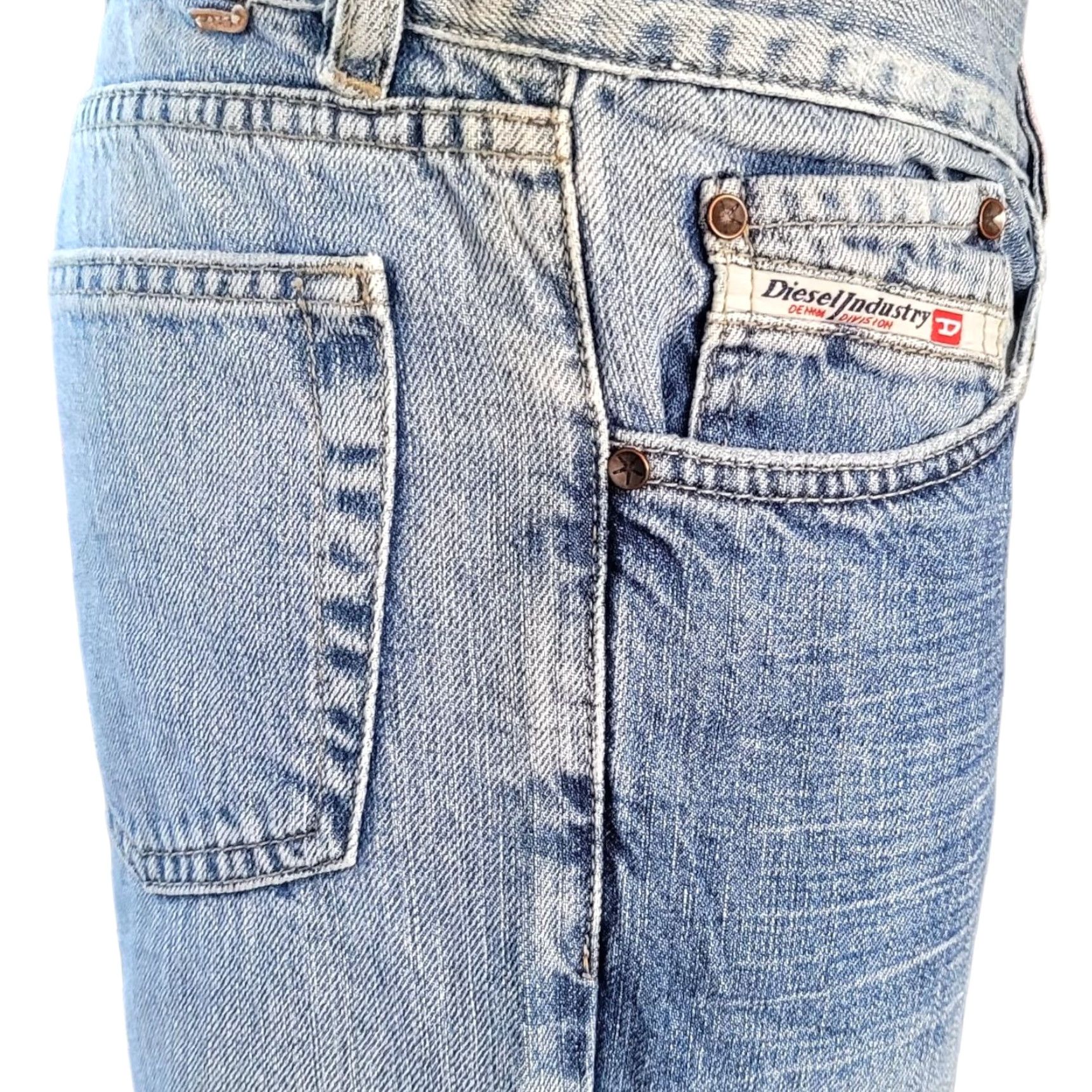 Diesel Diesel Industry Light Wash Jeans – W34 L33 Denim 100% Cotton Men’s Jeans XS? Size US 34 / EU 50 - 7 Thumbnail