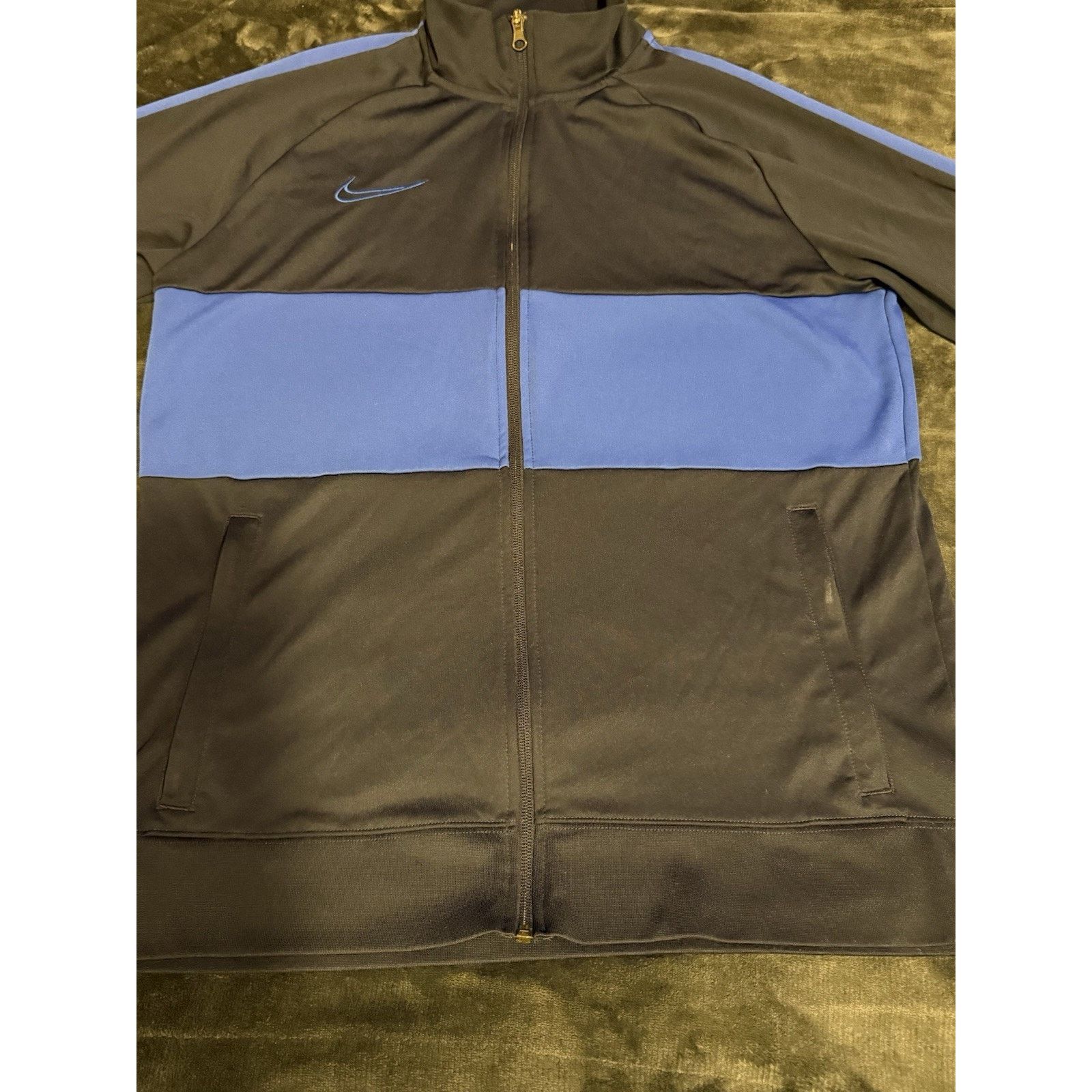 Nike Nike Men's S Blue Slim Dri Fit Academy Track Jacket Size US L / EU 52-54 / 3 - 4 Thumbnail