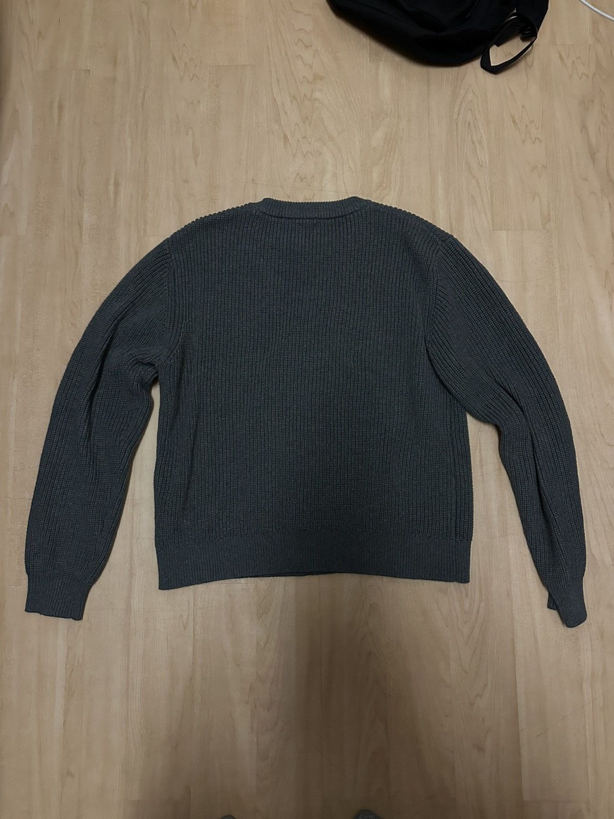 Other arteficial gray stone washed knit sweater Size US M / EU 48-50 / 2 - 2 Thumbnail