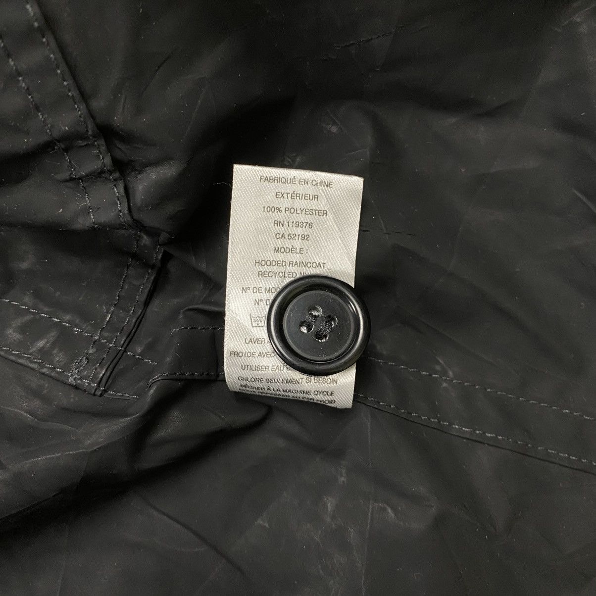 Helmut Lang Helmut lang hooded raincoat recycled nylon jacket Size US XL / EU 56 / 4 - 13 Thumbnail