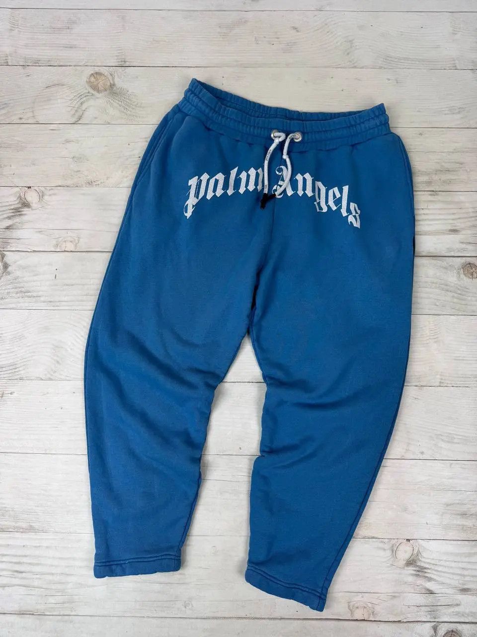 Palm Angels Palm Angels Curved Logo Sweatpants Size US 38 / EU 54 - 1 Thumbnail