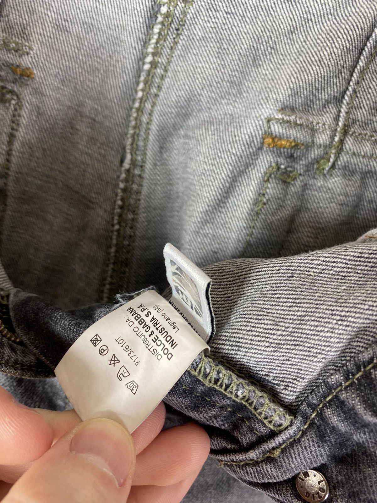Dolce & Gabbana RARE!!! Dolce & Gabbana cargo multipocket jeans denim pants Size 26" / US 2 / IT 38 - 12 Thumbnail
