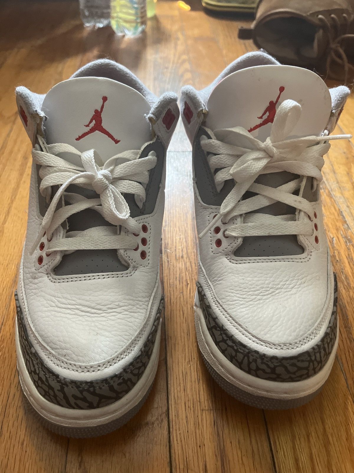Jordan Brand Jordan 3 Retro Mid Fire Red Size US 7 / EU 40 - 3 Thumbnail