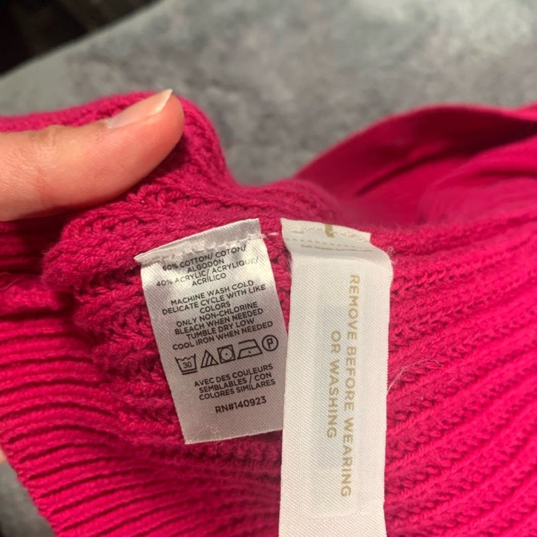 Loft LOFT Cardigan Pink Knit NWT Small Women S Regular Knit Cardigan Pink LOFT Small Womens NWT Size S / US 4 / IT 40 - 4 Thumbnail