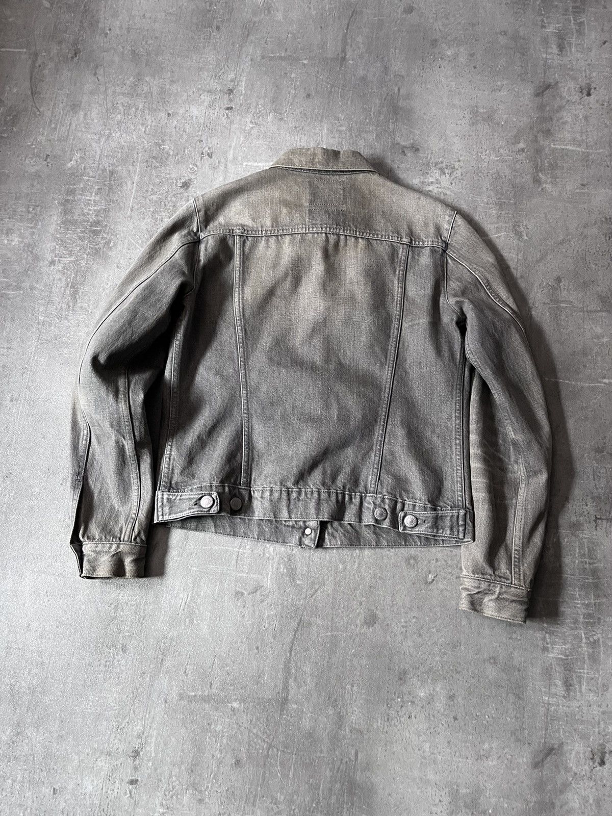 Helmut Lang Helmut Lang 90s Vintage Classic denim grey jacket Size M / US 6-8 / IT 42-44 - 10 Thumbnail