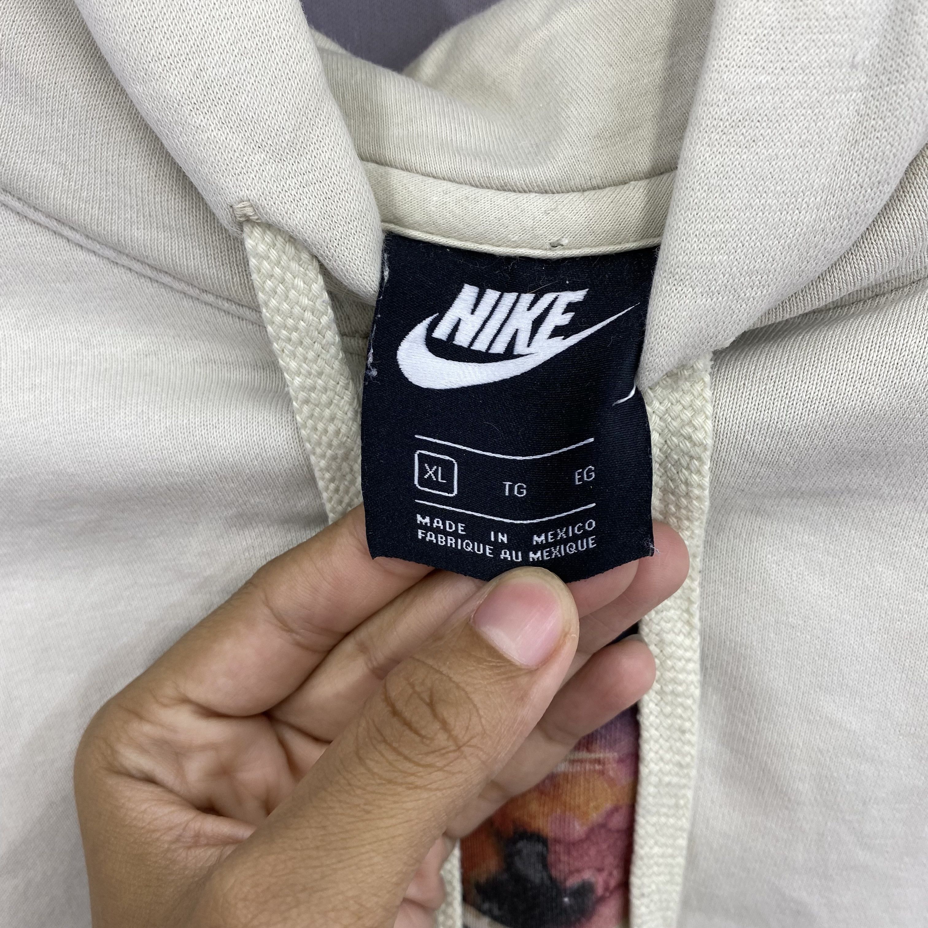 Nike Vintage Nike Sweater Y2K Big Swoosh Hoodie Sweatshirt Size US XL / EU 56 / 4 - 9 Thumbnail