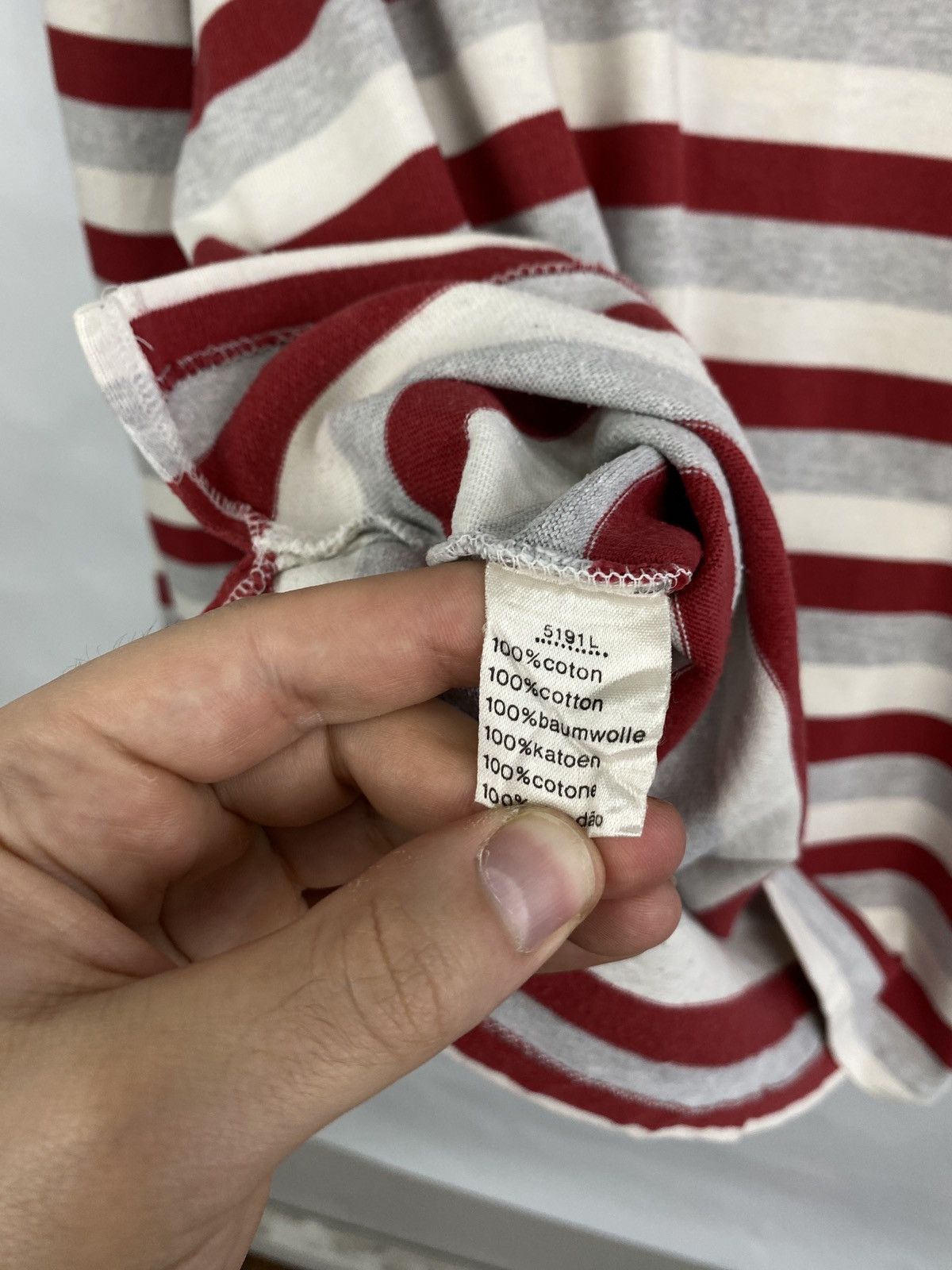 Lacoste 🇫🇷 Vintage 90s Lacoste Polo Long Sleeve made in France Y2K Size US M / EU 48-50 / 2 - 6 Thumbnail