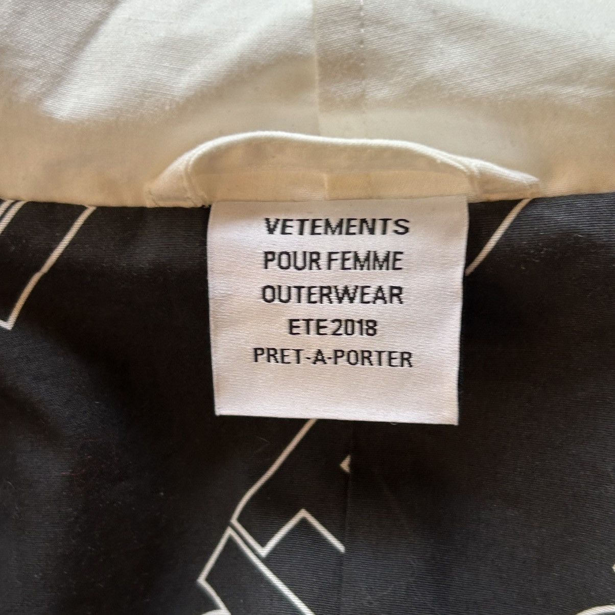 Vetements Vetements SS18 grocery bag coat Size S / US 4 / IT 40 - 8 Thumbnail