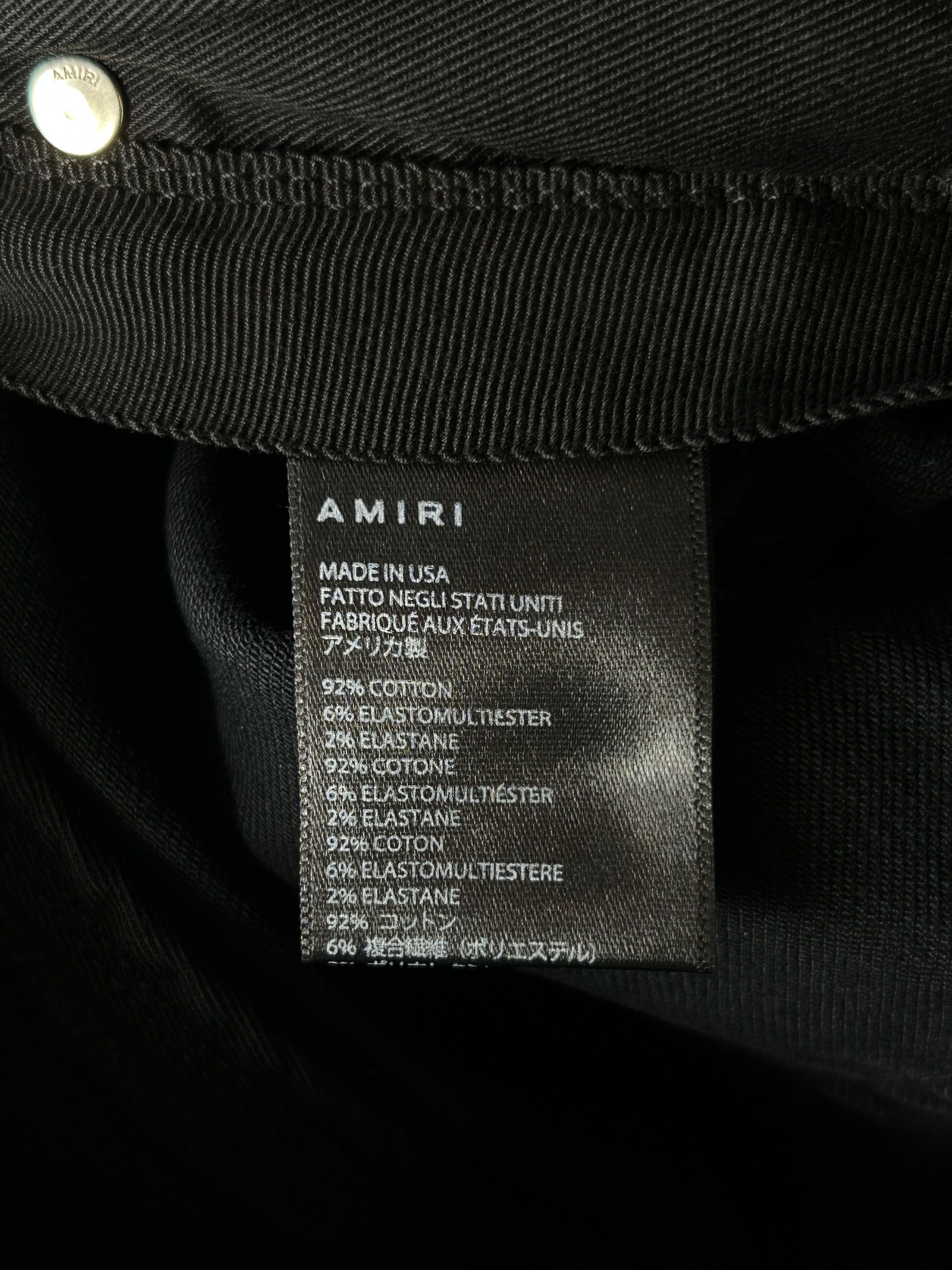 Amiri Amiri Aged Black Thrasher Plus Jeans Size US 30 / EU 46 - 3 Thumbnail
