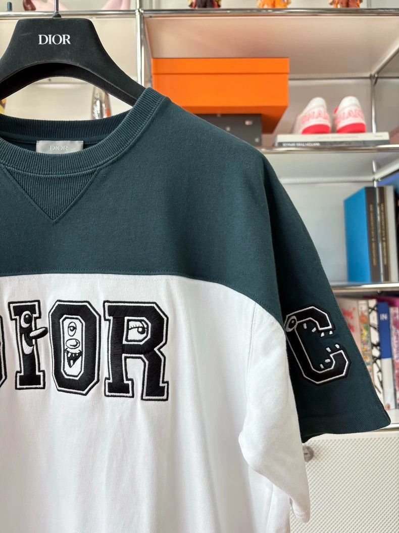 Dior Dior American Vintage Patchwork Embroidery Short Sleeve T-S Size US S / EU 44-46 / 1 - 2 Thumbnail