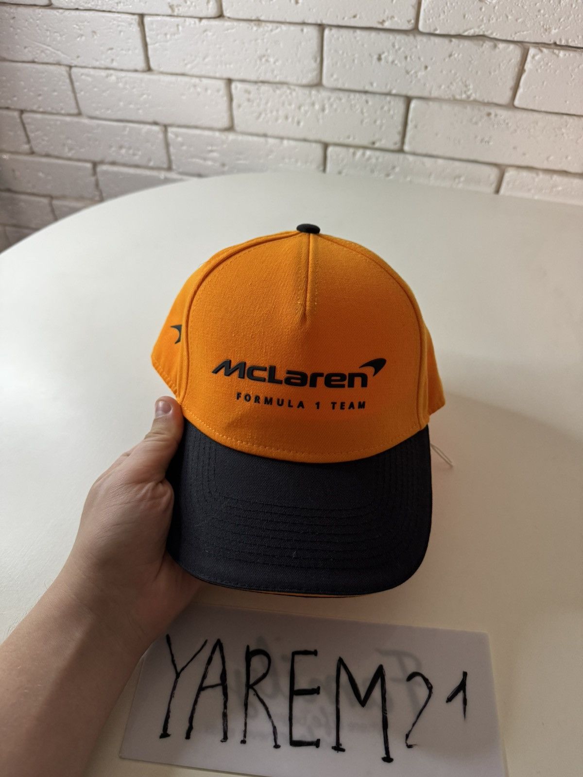 Malcolm McLaren McLaren Formula 1 team cap hat Size ONE SIZE - 2 Thumbnail