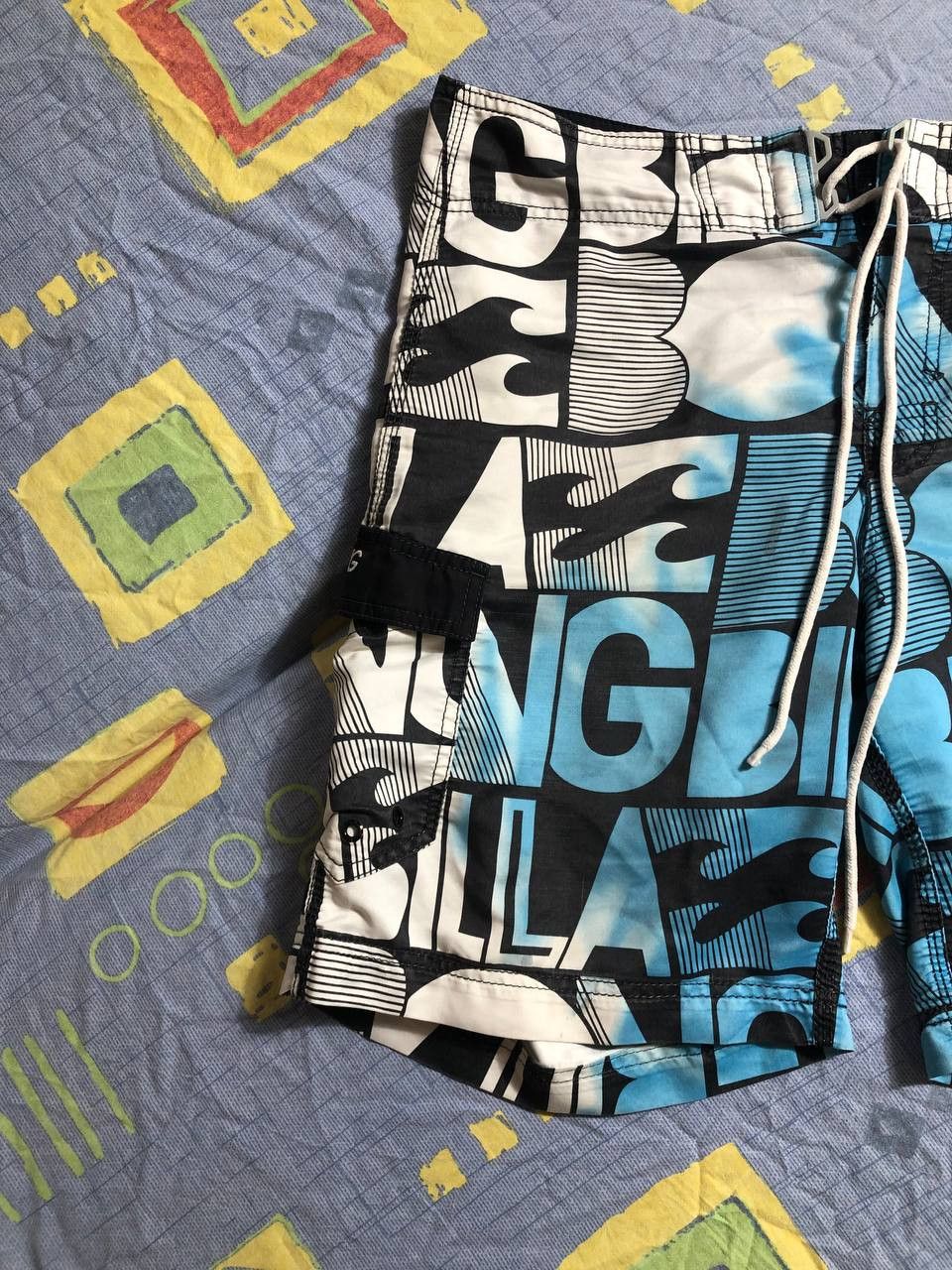 Billabong × Vintage Checkered billabong shorts alt drippy drill streetwear Size US 34 / EU 50 - 9 Thumbnail