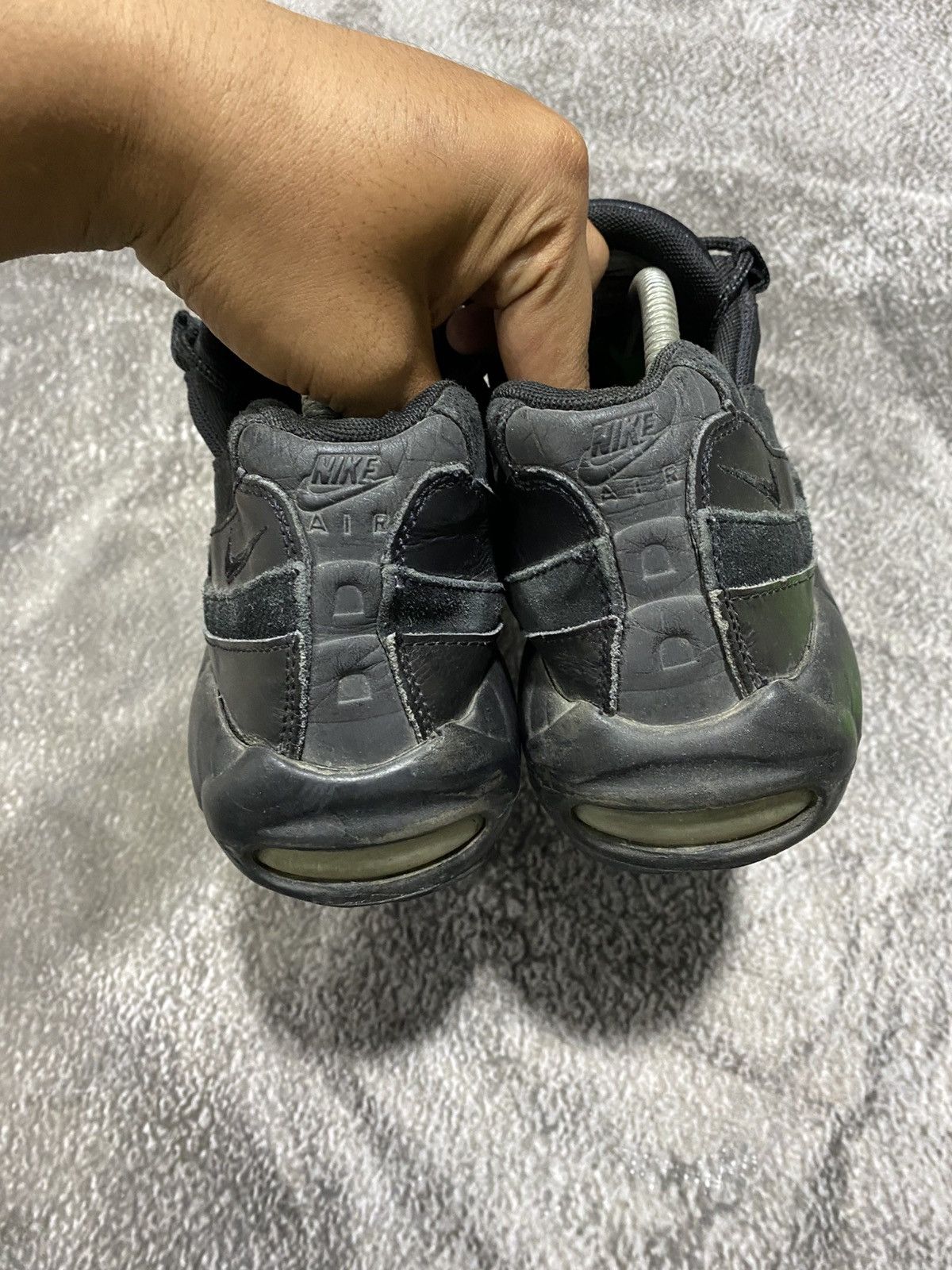 Nike Nike Air Max 95 Essential Triple Black 2020 Size US 8.5 / EU 41-42 - 6 Thumbnail