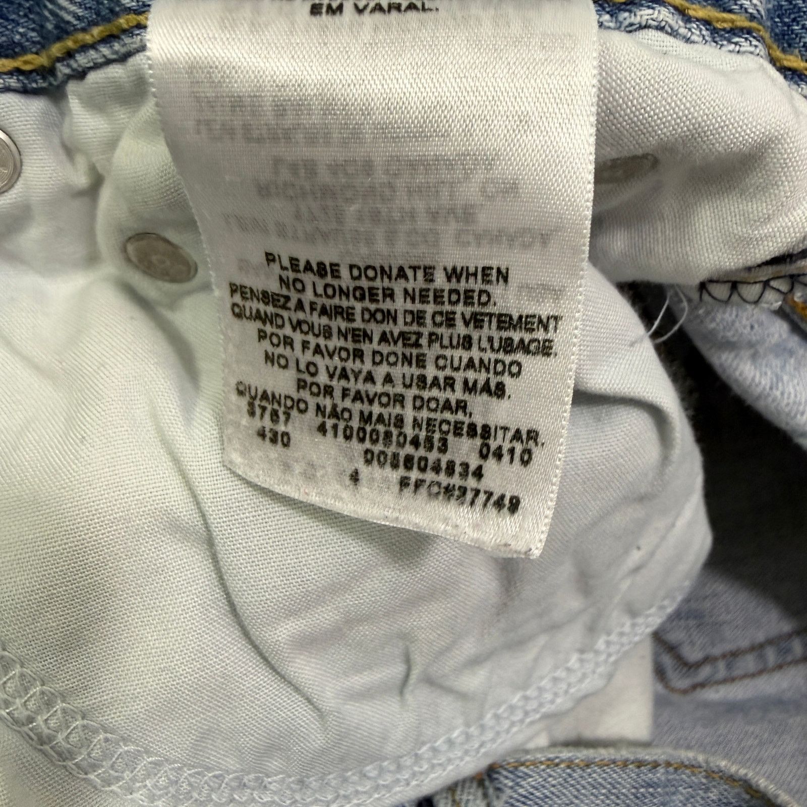 Levi's Vintage Levis 560 Comfort Fit Jeans 34x30 Blue Light Wash Size US 34 / EU 50 - 6 Thumbnail