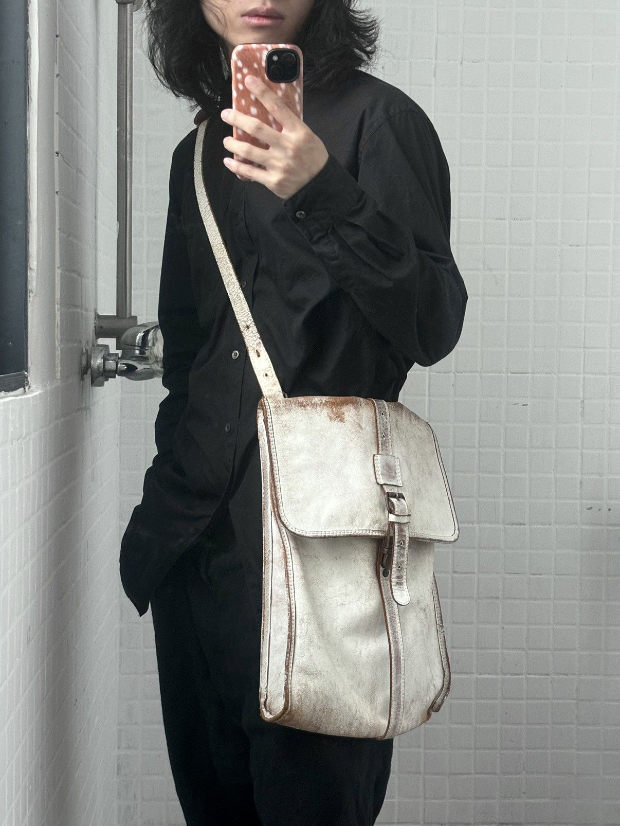 Maison Margiela Maison Martin Margiela｜00's Painted Messenger Bag Size ONE SIZE - 2 Thumbnail