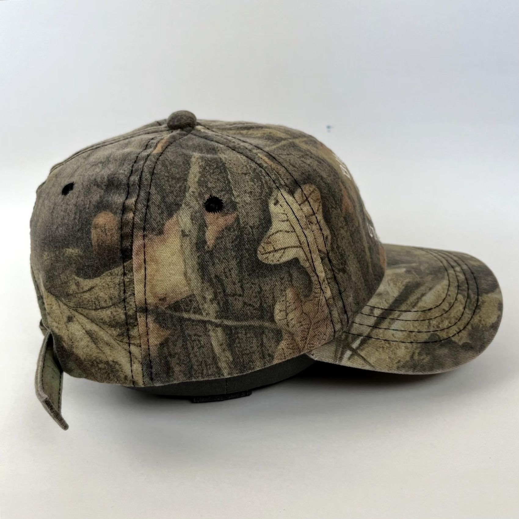 Vintage Ducks Unlimited Hat Cap Strap Back One Size Mens Brown Camo Hunting Outdoor Size ONE SIZE - 5 Thumbnail