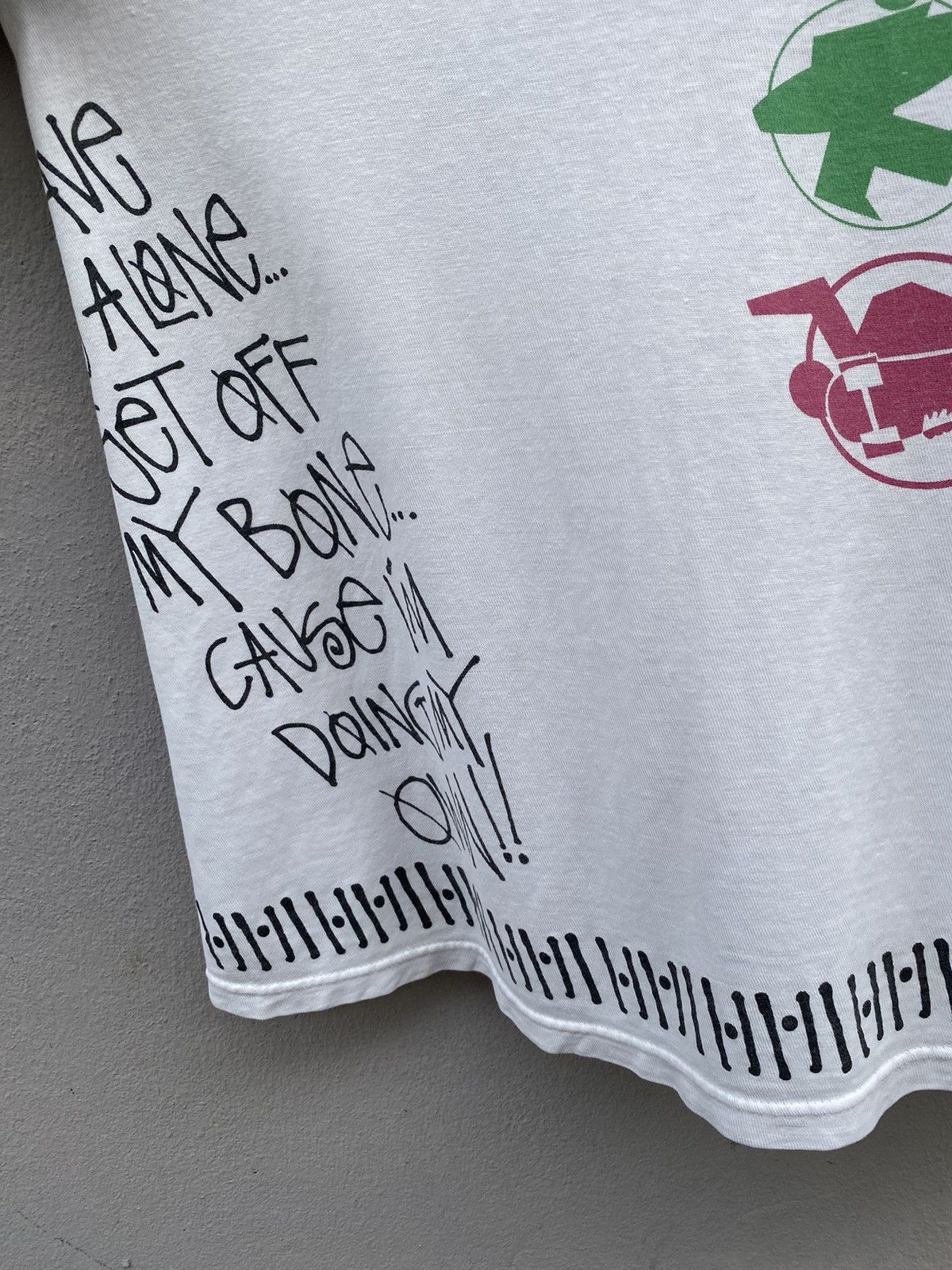 Stussy Stüssy Livin XL Multiprint Rare Tshirt Golden Size Size US XL / EU 56 / 4 - 12 Thumbnail