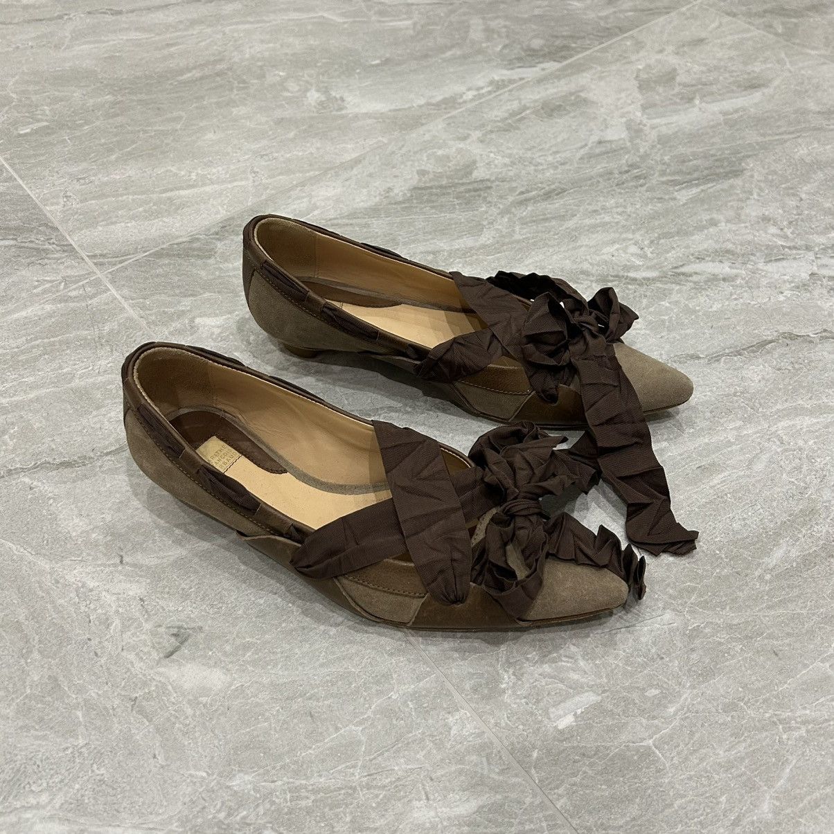 Marithe + Francois Girbaud Rare Marithe Francois Girbaud Ballerina Flats Leather Size US 6 / IT 36 - 2 Thumbnail