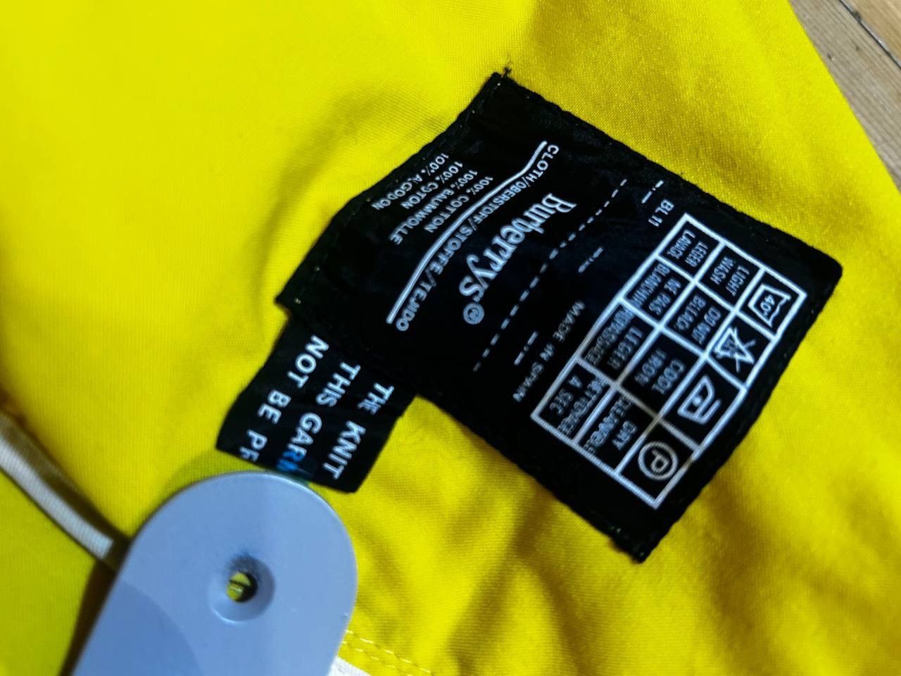 Burberry Burberrys Vintage Yellow Lightweight Jacket Nova Style Size US M / EU 48-50 / 2 - 7 Thumbnail