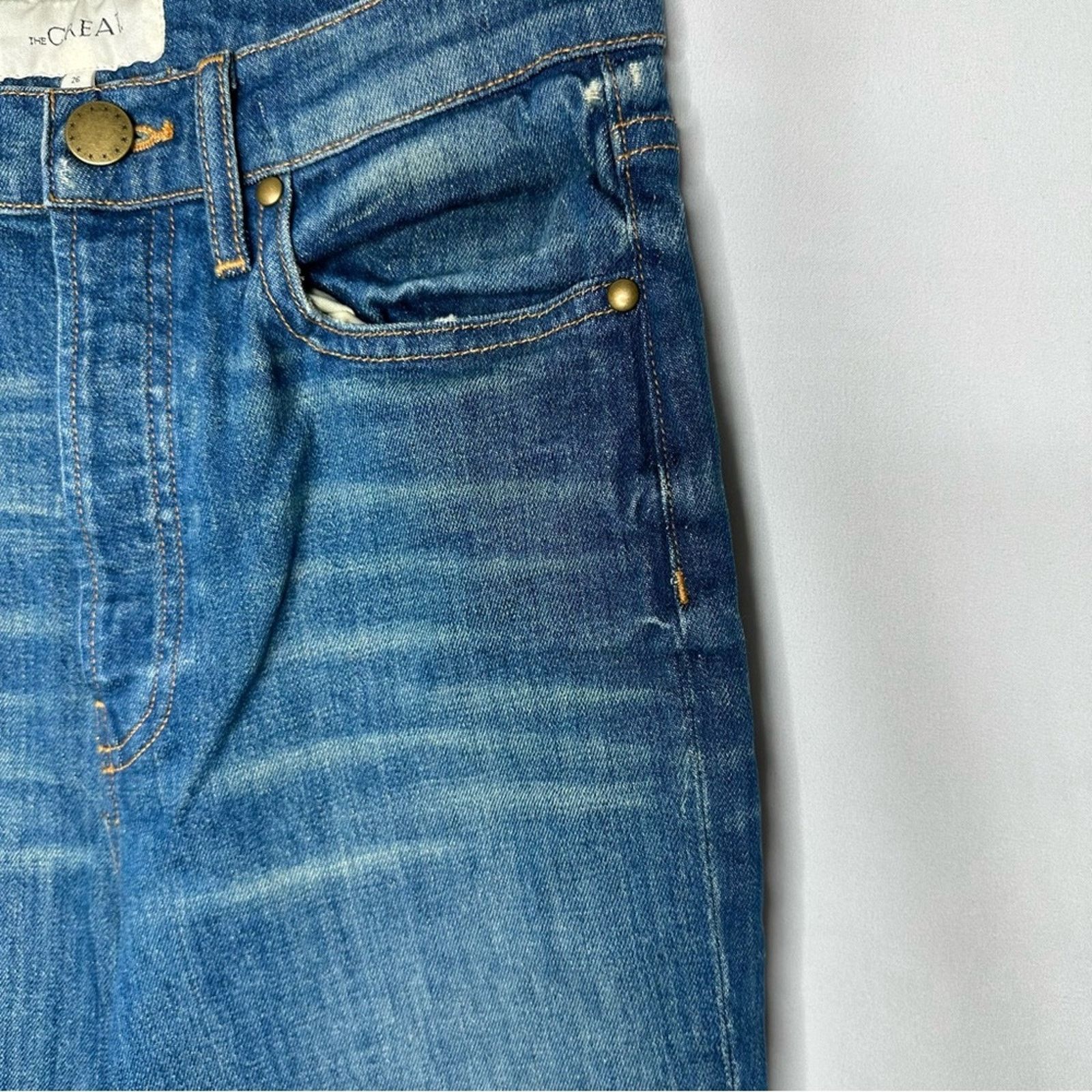 THE GREAT THE GREAT. The Straight A Jean in Size 26 Size 26" / US 2 / IT 38 - 3 Thumbnail