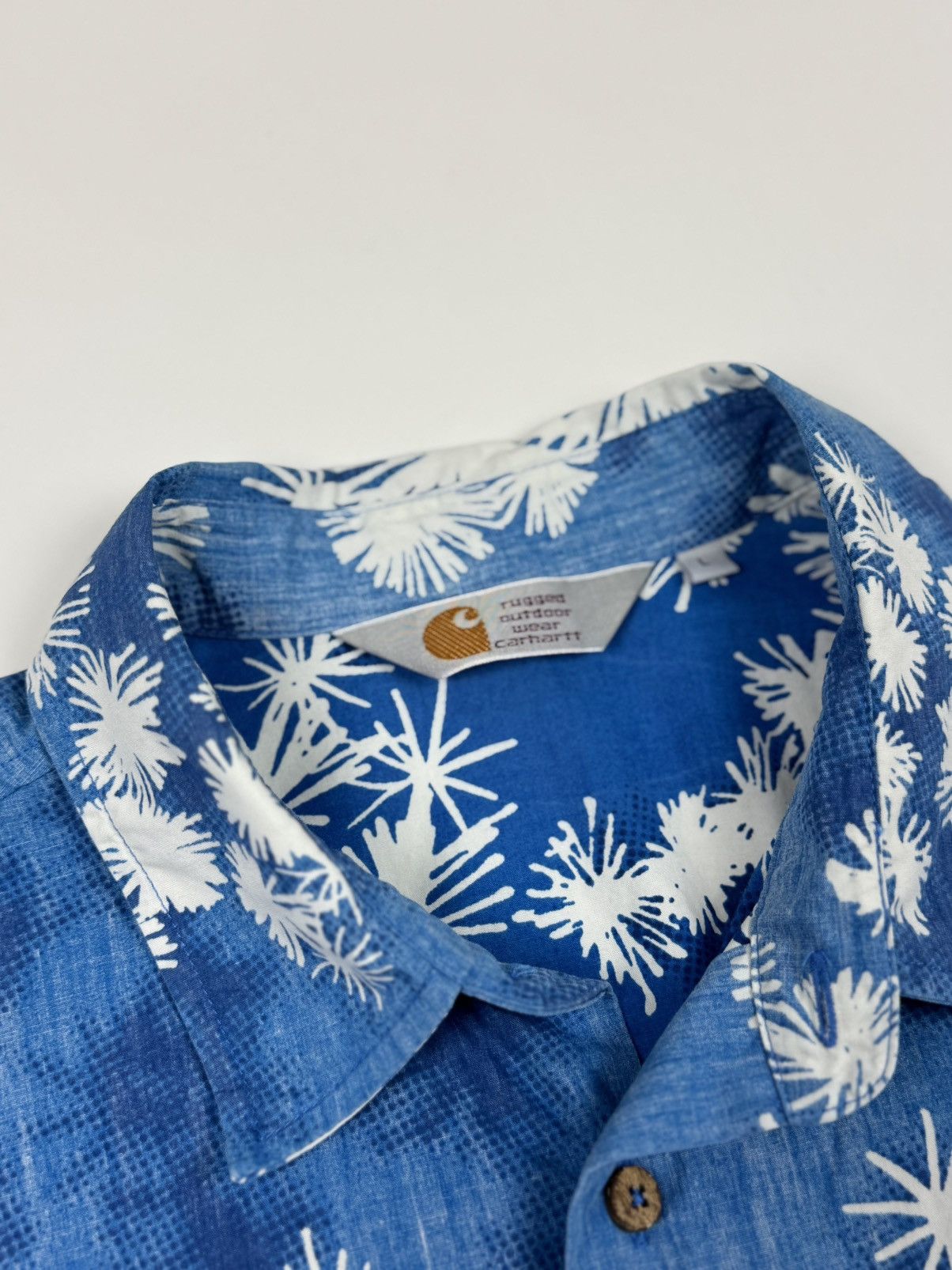 Carhartt Carhartt Floral Hawaiian S/S Shirt Size US L / EU 52-54 / 3 - 6 Thumbnail