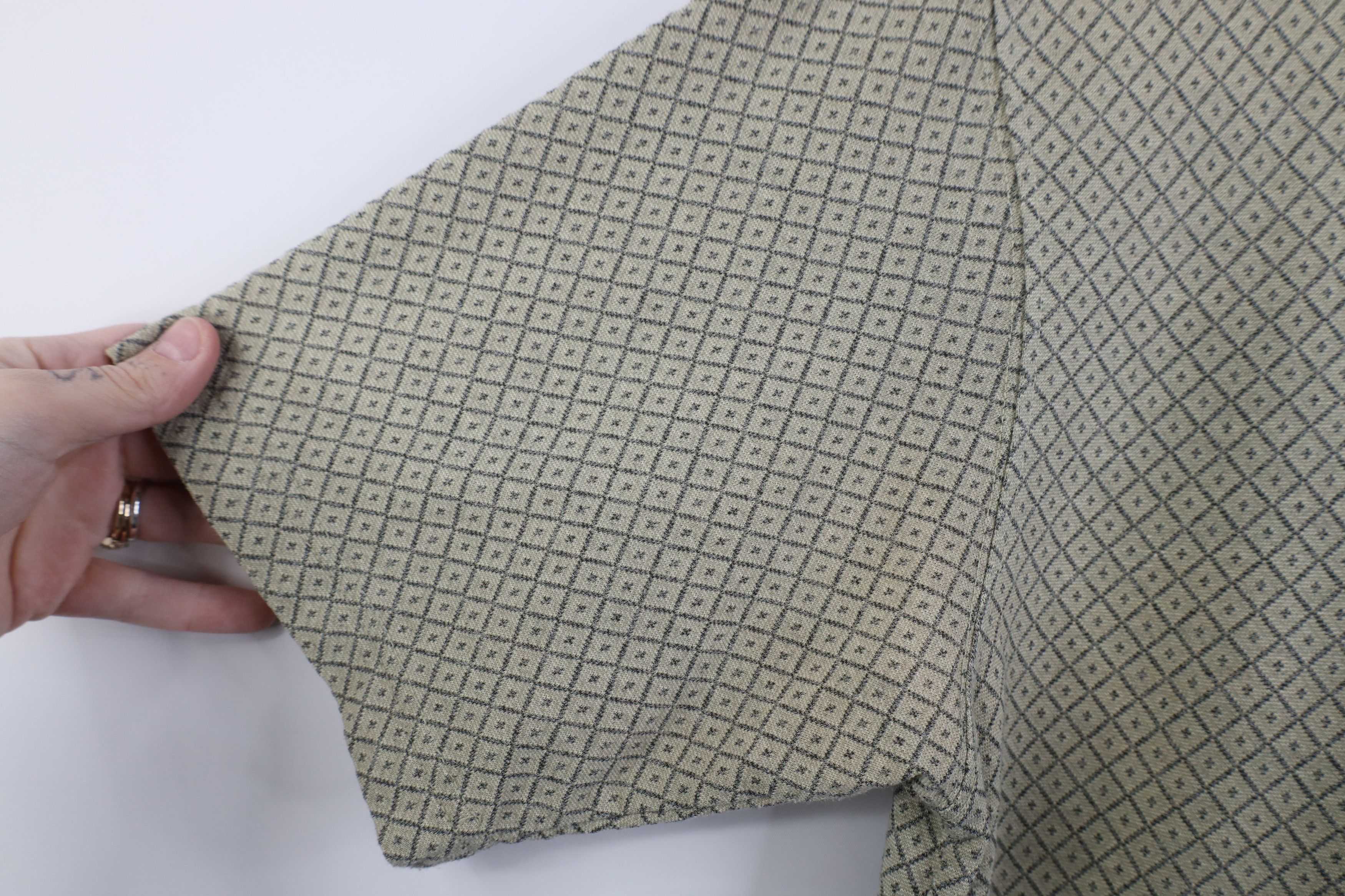Vintage Vintage 90s Streetwear Argyle Diamond Knit Golf Polo Shirt Size US S / EU 44-46 / 1 - 8 Thumbnail