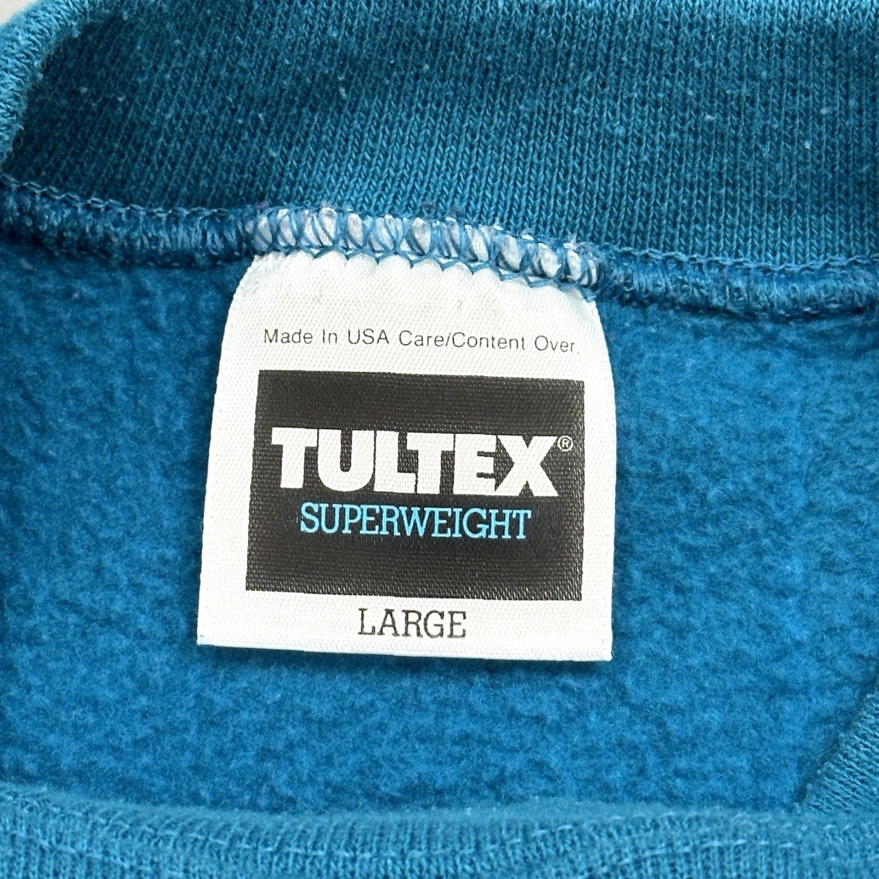 Tultex VINTAGE Tultex Sweater Mens Large Pullover Sweatshirt USA Made Size US L / EU 52-54 / 3 - 4 Thumbnail