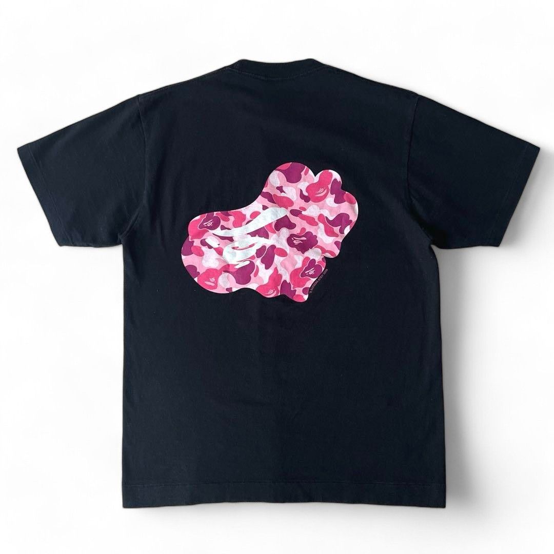 Bape A Bathing Ape (BAPE) - M 2006 Camo Pink Bapehead Black Size US M / EU 48-50 / 2 - 2 Thumbnail