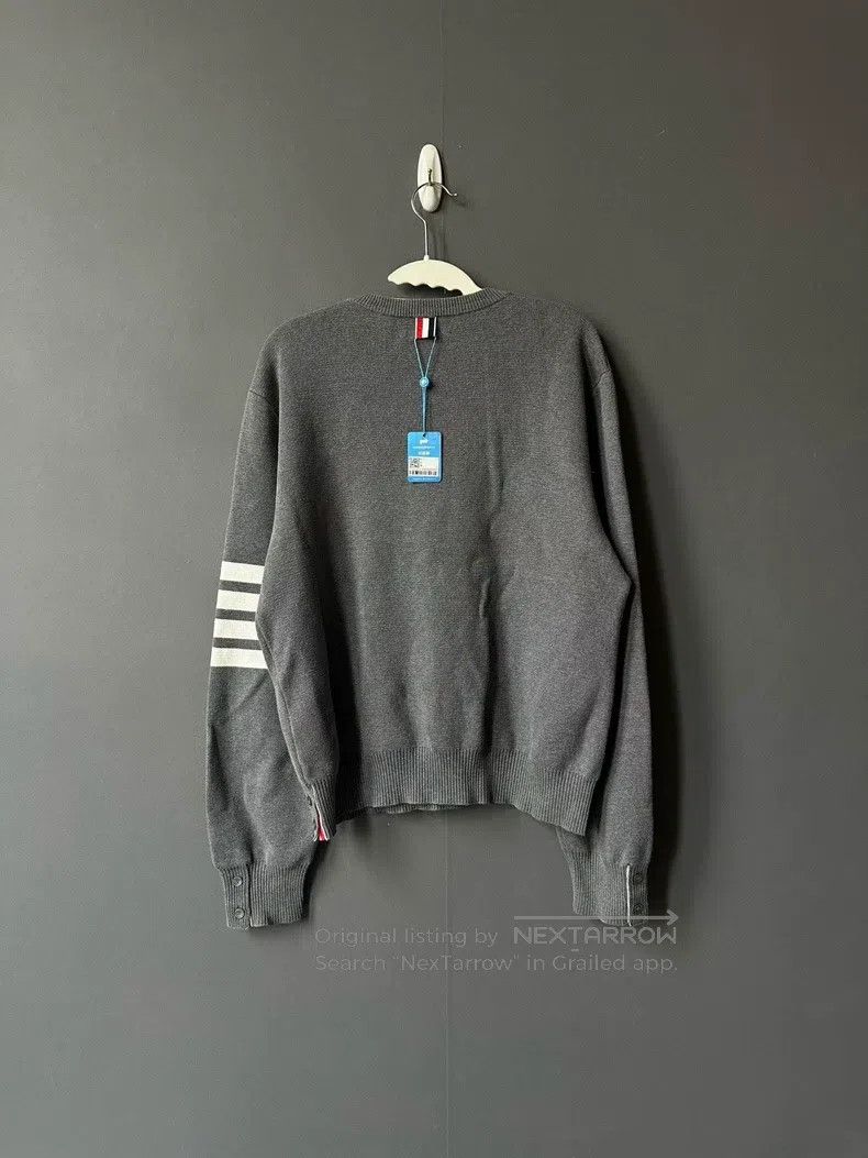 Thom Browne Thom Browne Grey Sweater Size US L / EU 52-54 / 3 - 2 Thumbnail