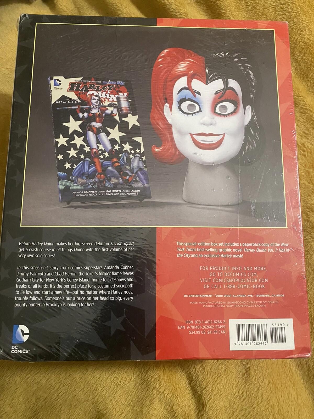 Other DC Comics Harley Quinn Mask Book Set Vol.1 Hot in the City Size ONE SIZE - 7 Thumbnail