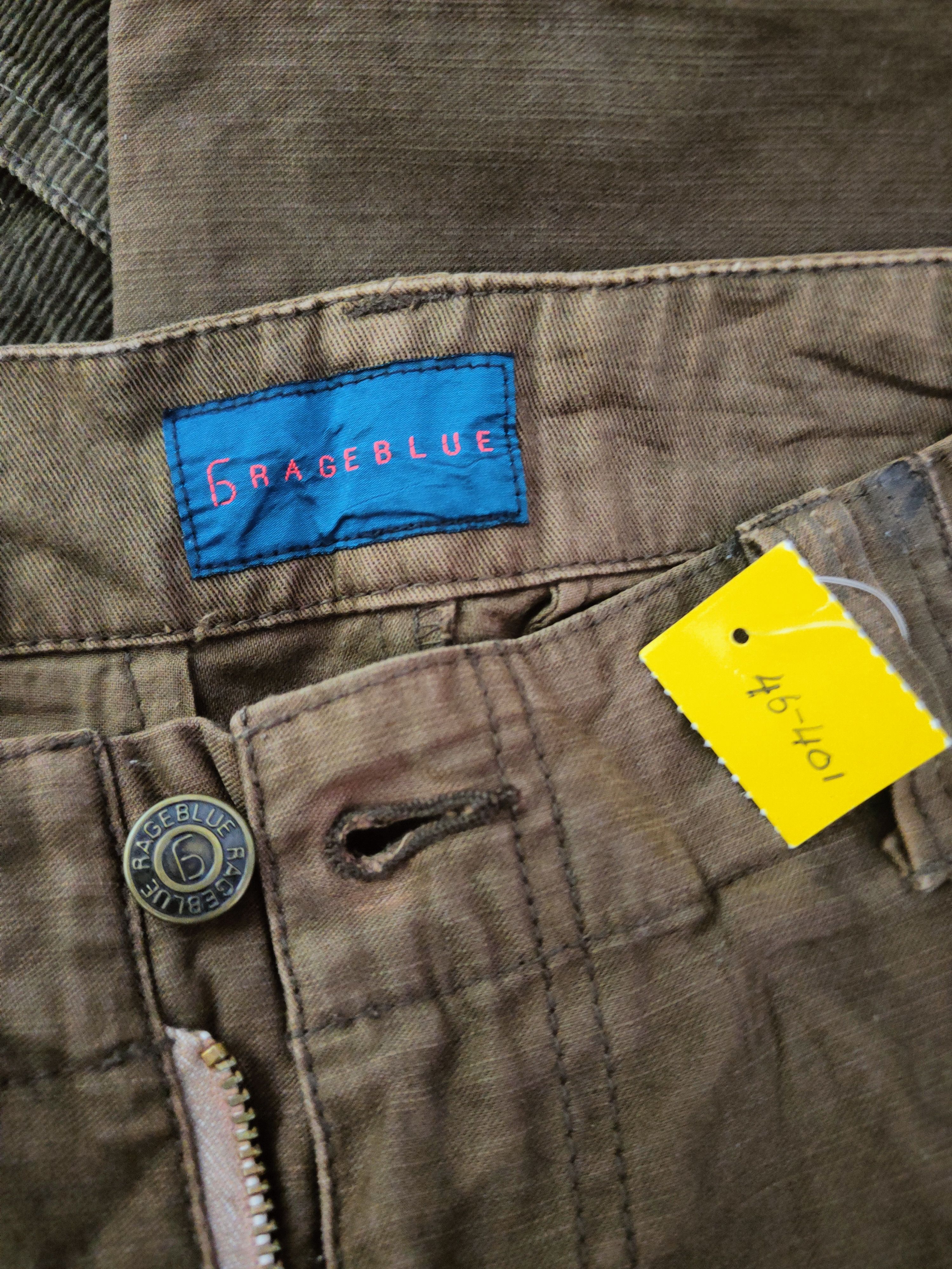 RAGEBLUE DL Rageblue Brown Multipocket Cargo Pants #46-401 Size US 31 - 13 Thumbnail
