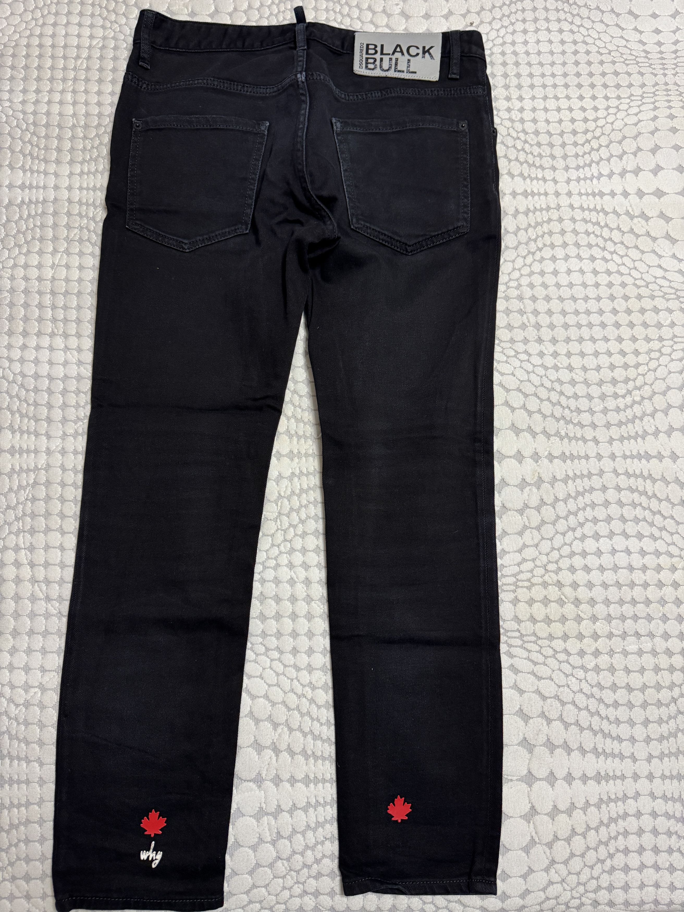Dsquared2 Dsquared2 skater jeans black size 48 black bull collection Size US 32 / EU 48 - 4 Thumbnail