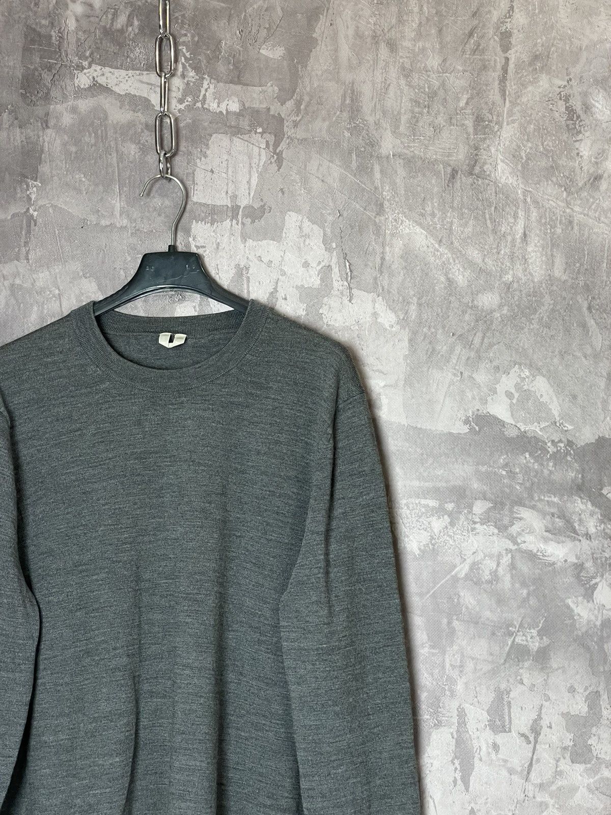 Other Arket gray basic sweatshirt crewneck luxury Size US L / EU 52-54 / 3 - 3 Thumbnail