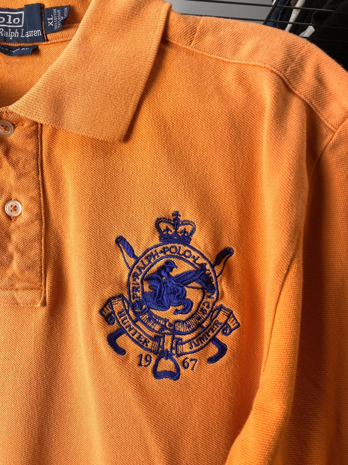 Polo Ralph Lauren × Vintage Vintage Polo Ralph Lauren Polo Shirt Tee Size US XL / EU 56 / 4 - 4 Thumbnail