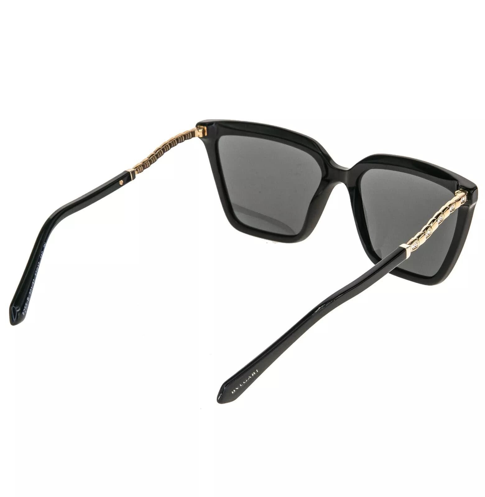Bvlgari BVLGARI Serpenti Viper BV8255B Black Snake Sunglasses 8255 Size ONE SIZE - 8 Thumbnail