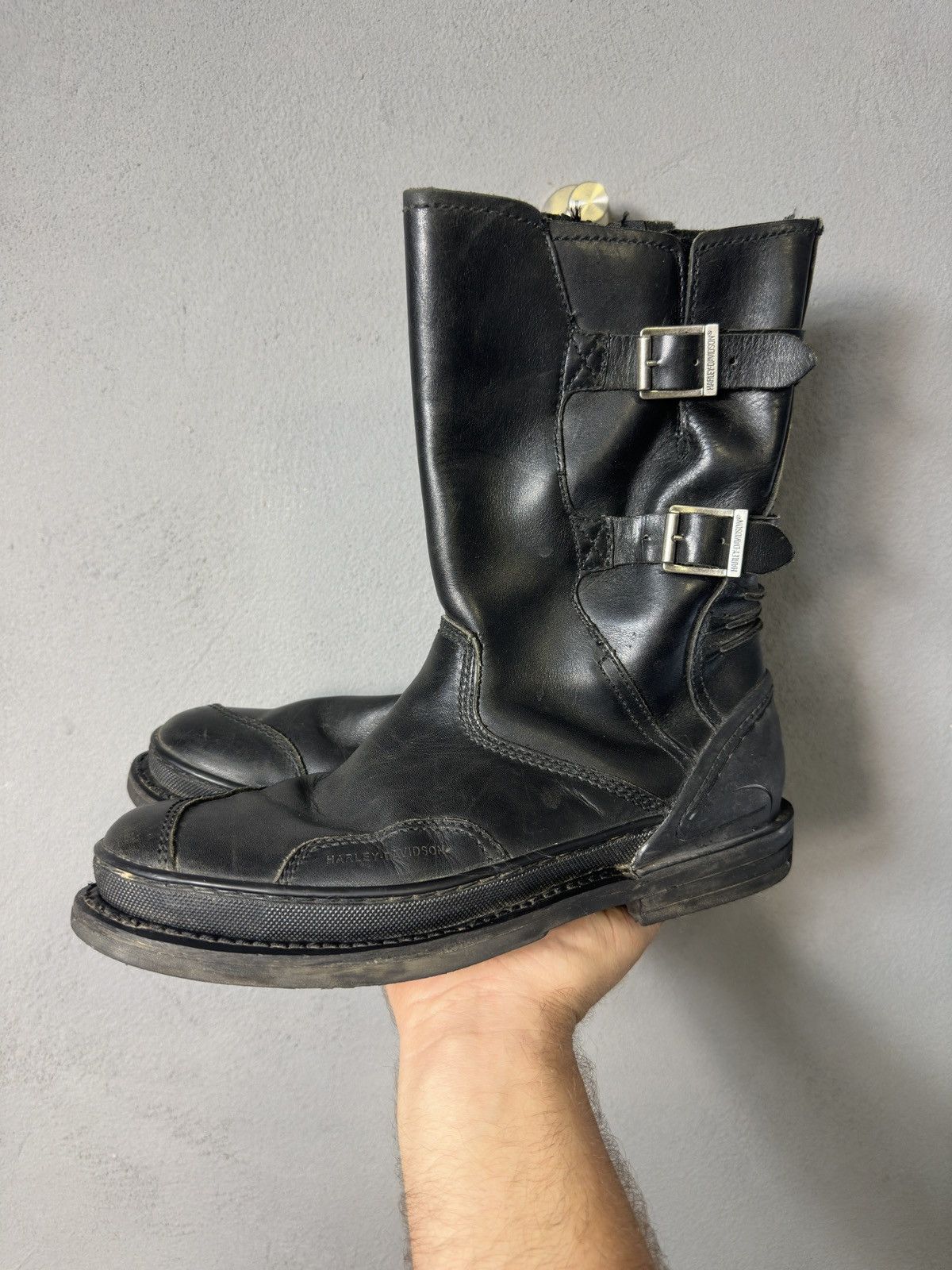 Harley Davidson Harley Davidson Leather Boots Size US 12 / EU 45 - 1 Thumbnail