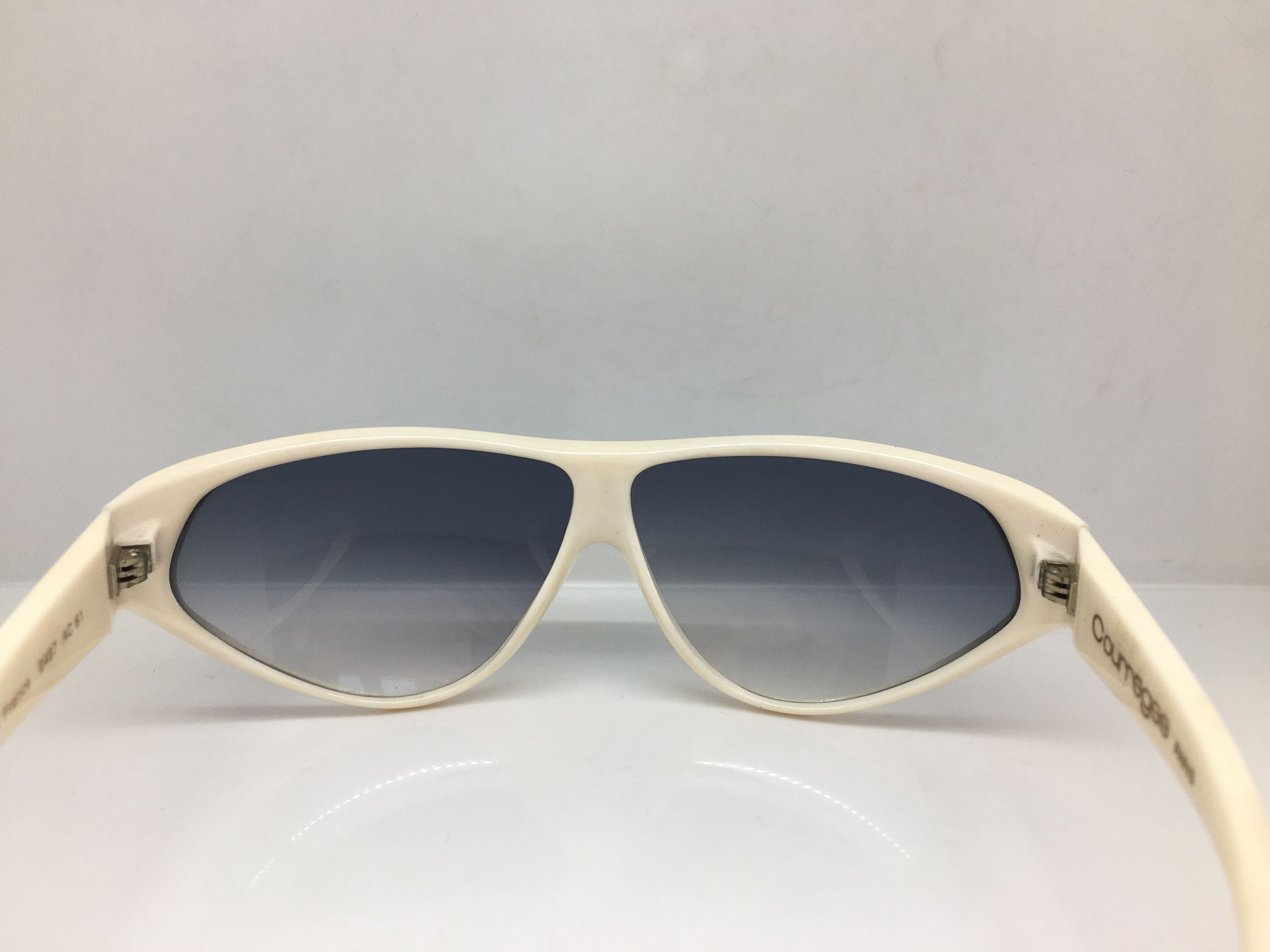 Courreges Vintage 70s Courreges 8487 Wrapped Sunglasses France Size ONE SIZE - 4 Thumbnail